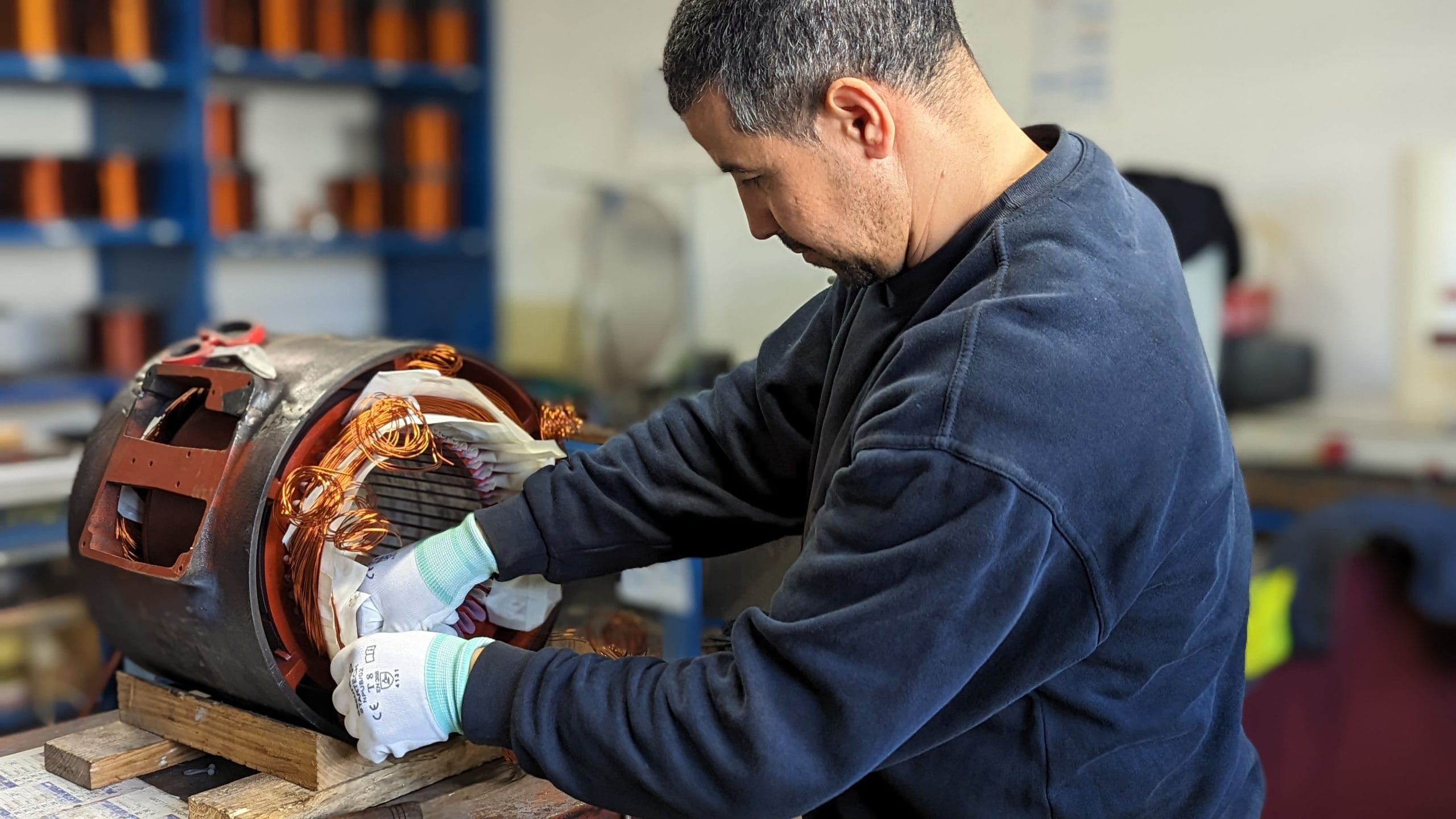 tester le bobinage d'un moteur electrique